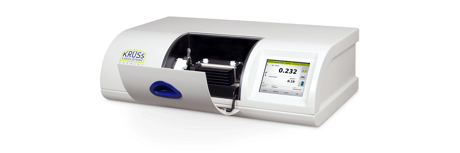 Modelo de alta velocidade do polarímetro digital automático da série P8000