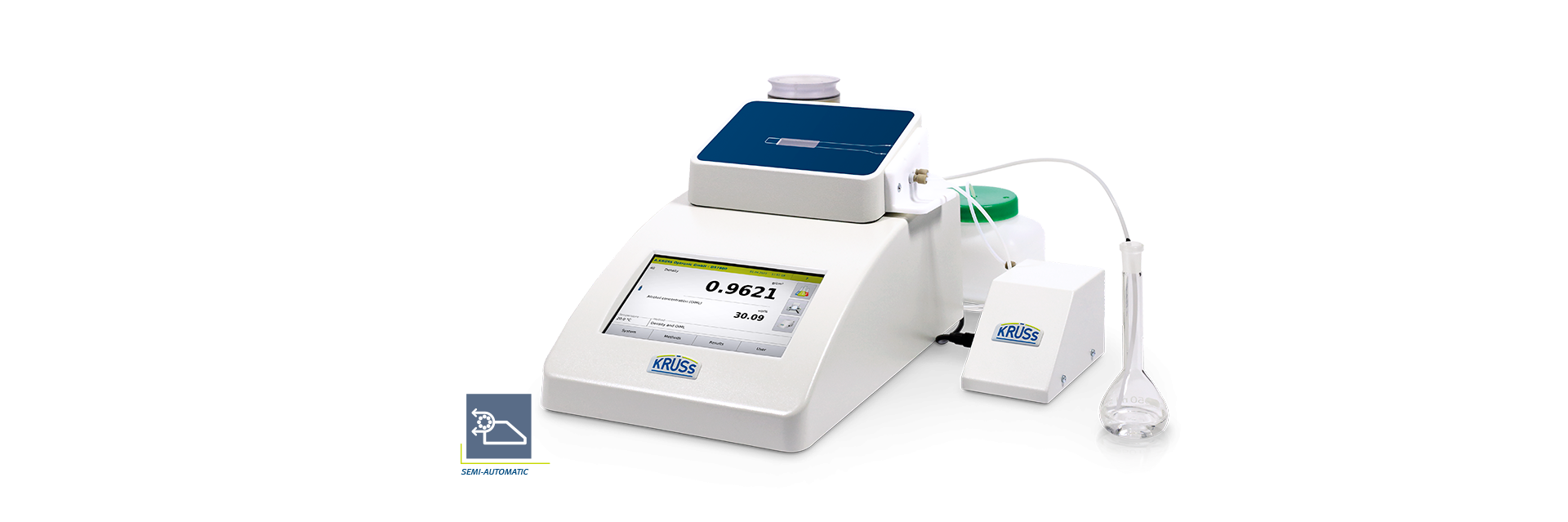 Medidor de densidade digital modelo DS7800 “SET 4”, injeção de amostra automática