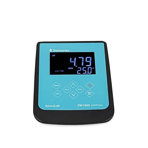 Medidor de pH/ORP de bancada SensoLab Modelo PM1000