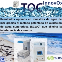 Analisador de TOC InnovOx: Minimize o tempo e o custo de manutenção na água do mar